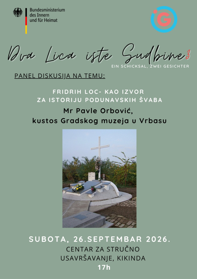 Poziv na panel diskusiju – „Dva lica iste sudbine“